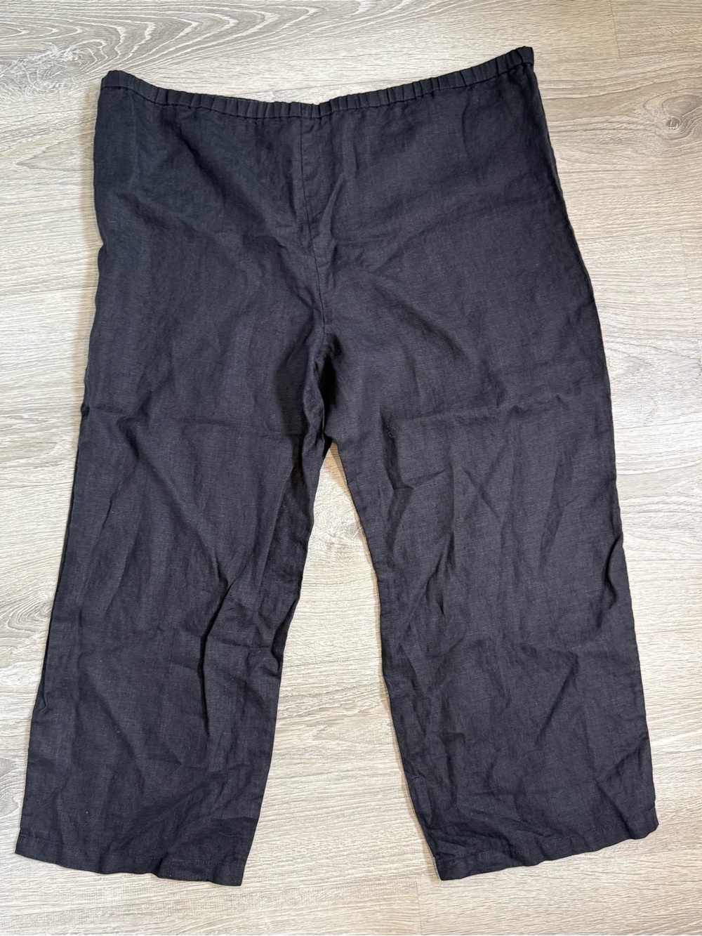 Eileen Fisher Irish Linen Pants - Lightweight - Picture 4 of 8